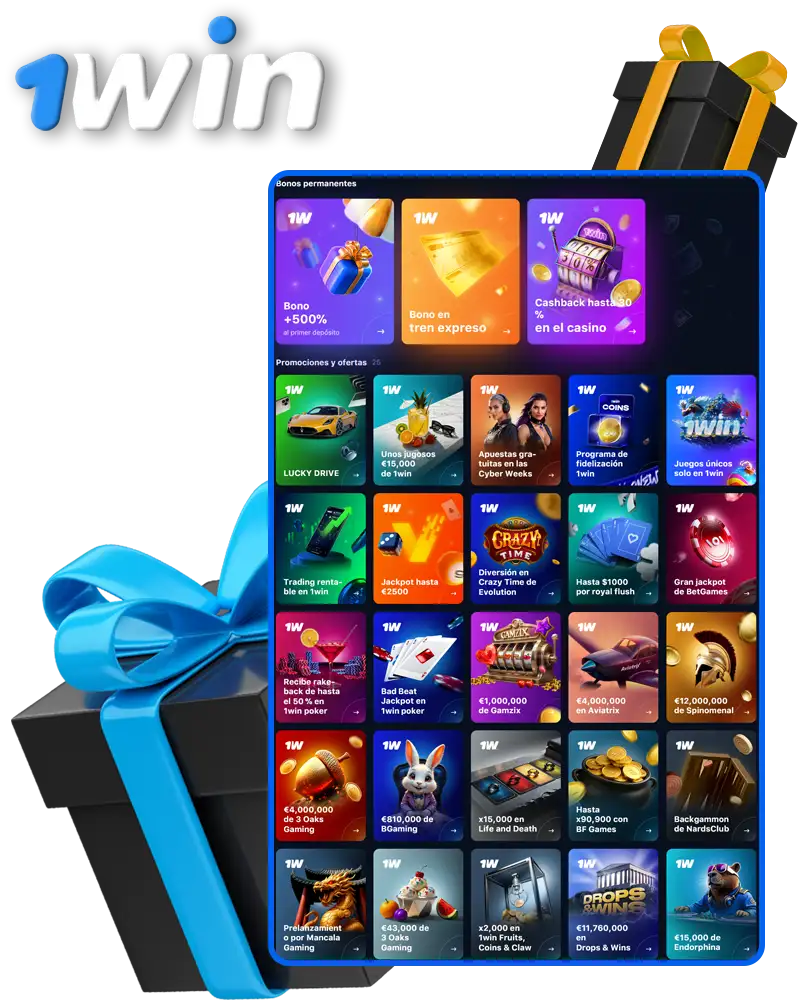 1Win Argentina: 500% bono de bienvenida