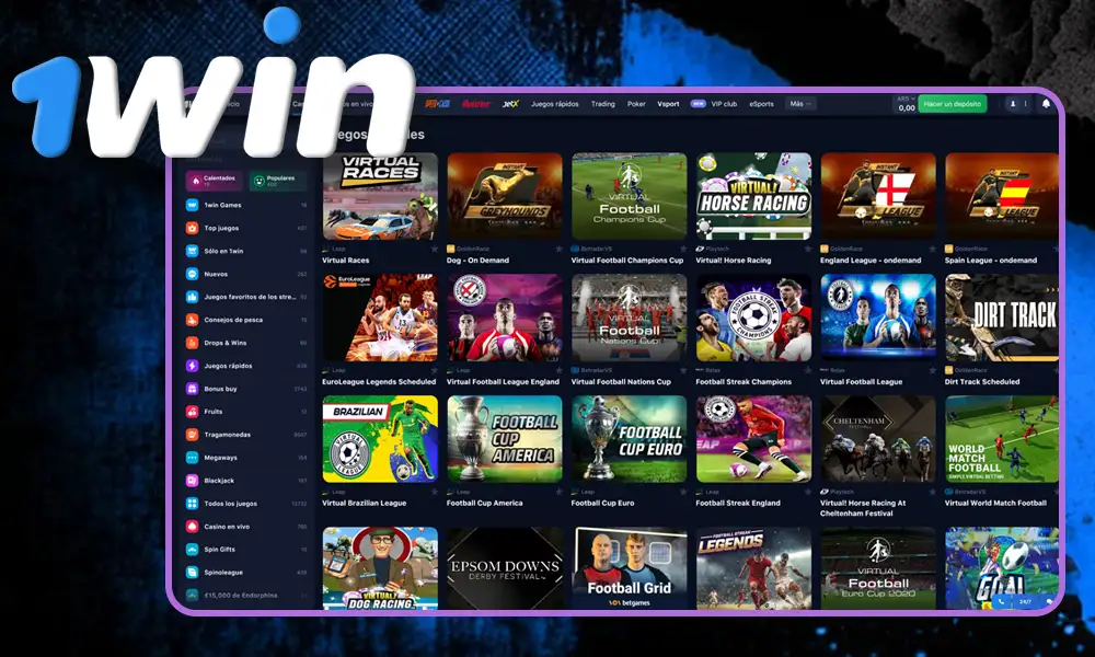 Deportes Virtuales - ¡24/7 de acción!