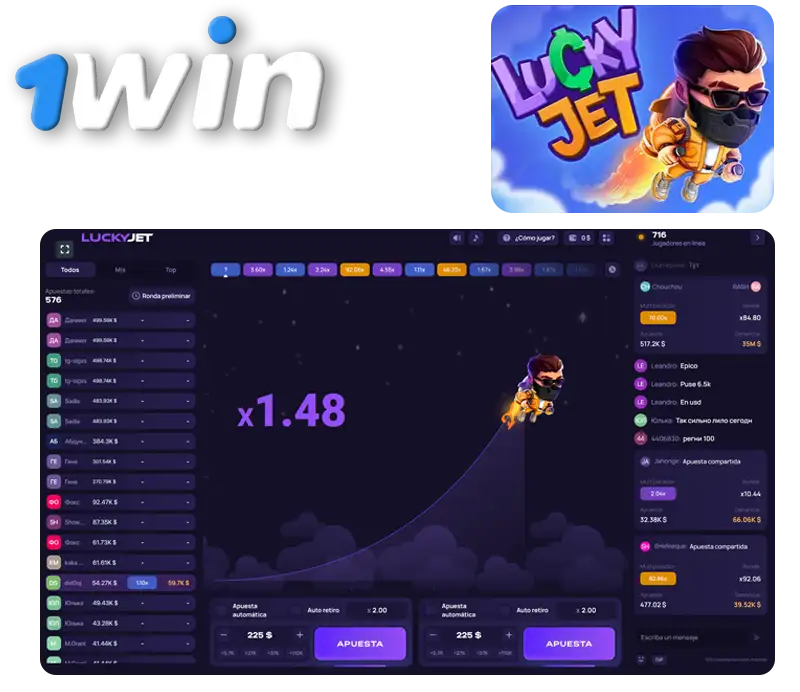 ¡Multiplica con Lucky Jet!