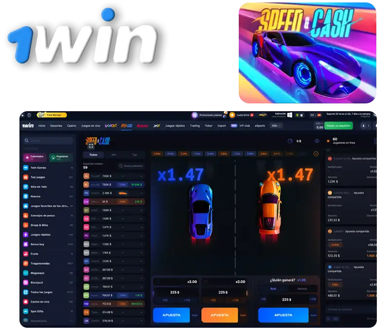 Speed-N-Cash - ¡Carreras lucrativas!