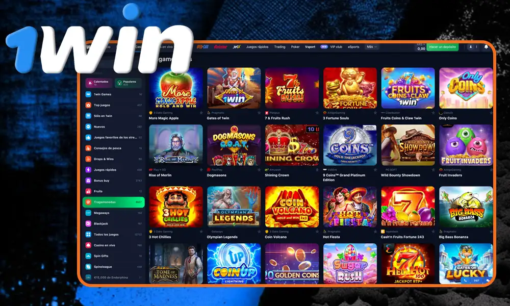 ¡Slots de calidad - 1Win Argentina!